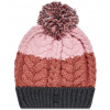 Outhorn Dámska zimná čiapka HOZ21-CAD609 dark pink S/M