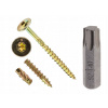TESÁRSKE SKRUTKY 8x220 TORX TANIEROVÁ HLAVA 25ks