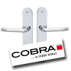 COBRA TITAN PREKRYTKA Povrch: OC - chrom lesklý, Rozteč: 92 mm, Prevedenie: PZL kľučka ľavá/kľučka