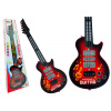 LEAN TOYS Elektrická gitara pre deti – červená