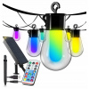 Solárna záhradná girlanda RGB – Osvetlenie s diaľkovým ovládačom
