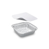 Wimex Miska ALU hranatá 158 x 158 x 34 mm 560ml + viečko 5 sád