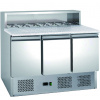TECHNICA Chladiaci pizza stôl trojdverový s nadstavbou 402 l, 1365x700x1190 mm | TECHNICA, Cold Line