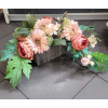 Veniec, kvety ikebana na hrob - Drevená hrob dekorácie Case Premium (Veniec, kvety ikebana na hrob - Drevená hrob dekorácie Case Premium)