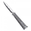Nůž motýlek Spear silver, SCK