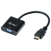 i-tec HDMI2VGAADA adaptér [1x HDMI zástrčka - 1x VGA zásuvka] viacfarebná 0.15 m; HDMI2VGAADA