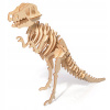 Little Story Drevené puzzle 3D model - T-Rex