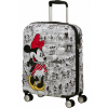 Malý kufor American Tourister Wavebreaker Disney - Minnie comics white