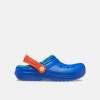 Crocs Classic Lined Clog K Blue Bolt/Multi