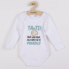 New Baby Body s potlačou Tati, ... děti se ti povedly