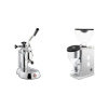 La Pavoni Stradivari Lusso + Rocket Espresso FAUSTINO 3.1, white