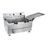 Royal Catering Cukrárska fritéza - 30 litrov - 380 V - 2 koše RCBG 30-2-B STH