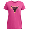 Under Armour Armour Pjt Rck W Underground Core T Gym Top Womens Pink 16 (XL)