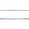 SucceBuy Linear Guide Linear Rail 2PCS SBR20-1200MM 1200x90x36.3MM