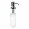 BEMETA Integrovaný dávkovač tekutého mydla a saponátu 300 ml, nerez mat 152109125