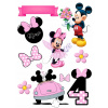 Výtlač na tortu cukrová hmota CUKROVÁ TLAČ SADA POSTÁV MINNIE