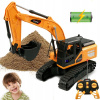 Diaľkovo Ovládaný Bager RC S Ovládačom Stavebný Stroj Buldozér RC