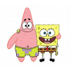 CUKROVÁ TLAČ jedlý obrázok na tortu Cukrová hmota SpongeBob #2 + MENO TEXT