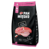 PAN MIĘSKO Teľacie mäso s prepelicou L šteňa - suché krmivo pre psov - 20 kg