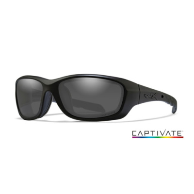 strelecké okuliare WILEY X GRAVITY CAPTIVATE Polarized Captivate Smoke Grey /Matte Black Frame