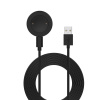 Magnetická nabíjačka pre hodinky Honor Watch 5 s USB portom čierna