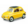 Bburago Fiat 500 F 1965 Bijoux žltá 1:24