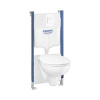 Závesné WC set GROHE Solido 5v1 bez splachovacieho kruhu vr. WC dosky 39563000