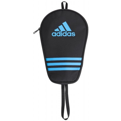 Púzdro na raketu Adidas Single Bag Black/Blue (Farba modrá / čierna, materiál polyester, rozmer 30 x 20 x 3 cm)