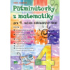 Päťminútovky z matematiky pre 4. ročník základných škôl - Adela Jureníková