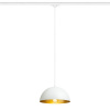 RENDL GLADYS 30 na trojokruh. lištu biela/zlatá 230V LED E27 15W