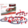 Fire Brigade Town Train Set Red 203 km/h