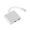 GEMBIRD USB type-C multi-adapter, Silver (A-CM-HDMIF-02-SV)
