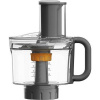 Nástavec pro kuchyňský robot, objem 1,2 l, tritanová mísa, strouhání, sekání, krájení, Express Dice, kompatibilita s Kenwood Chef