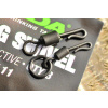 KORDA Kwik Change Ring Swivel veľ.8 - rýchlovýmenný obratlík
