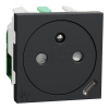 Schneider Electric Unica Zásuvka zarovnaná 230V/16A + USB C 10.5W, 2.1A, 2 moduly, Antracit