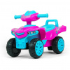 Detské odrážadlo so zvukom Štvorkolka Milly Mally Monster Pink