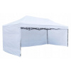 Rozložiť stan 3 steny 4,5 x 3 x 2 m (Silný komerčný stan, záhradný altánok, expresná párty, 3x4,5 m, BIELY)
