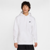 Nike Sportswear Club Fleece Pullover pánska mikina White/Black XL