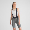 SPORTFUL Cyklistické nohavice krátke s trakmi - LTD 2 - šedá L