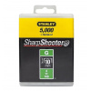 STANLEY Sponky 10 mm typ G - 5 000 ks 1-TRA706-5T