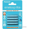 Panasonic Eneloop Lite AAA 550mAh nabíjacie batérie, 4ks BK-4LCCE/4BE