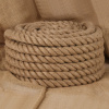 vidaXL Jutové lano 5 m dlhé 40 mm hrubé - 187685-121614
