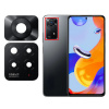 Sklíčko kamery Xiaomi Redmi Note 11 Pro 4G Black černé ORIG SET