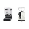 Gaggia New Classic EVO, white + Eureka Mignon Specialita, BL white