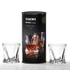 BOHEMIA PRESTIGE BOHEMIA PRESTIGE QUADRO POHÁR NA WHISKY V TUBE 340 ML SADA 2KS