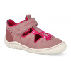 Barefoot dětské sandály Ricosta - Pepino Jerry Sucre/Pink M vegan růžové