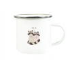 Plechový hrnček Láska medvedíkov čistotných
