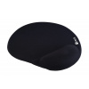 Podložka pod myš gelová C-TECH MPG-03, černá, 240x220mm