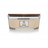 WoodWick Vonná svíčka loď Vanilla Bean 453,6 g