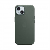 Apple iPhone 15 FineWoven Case with MagSafe - Evergreen MT3J3ZM/A